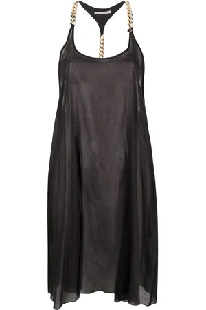 Stella McCartney Knielanges Kleid mit U-Ausschnitt