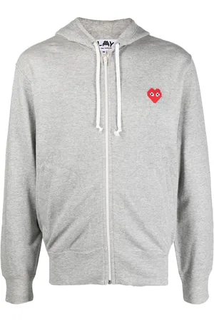 Comme des Garçons Kapuzenjacke mit Logo-Patch