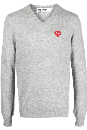 Comme des Garçons Pullover mit V-Ausschnitt