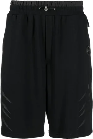 Philipp Plein Gestreifte Joggingshorts