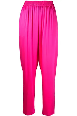 GIANLUCA CAPANNOLO Cropped-Hose aus Seide