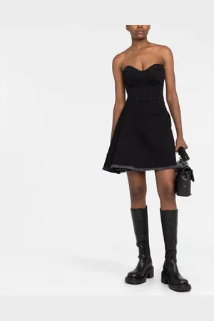 Alexander McQueen Minikleid mit Fransen