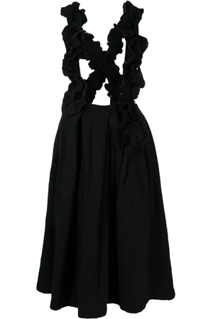 Comme des Garçons Kleid mit Rüschen