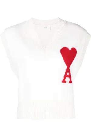 Ami Pullunder mit Intarsien-Logo
