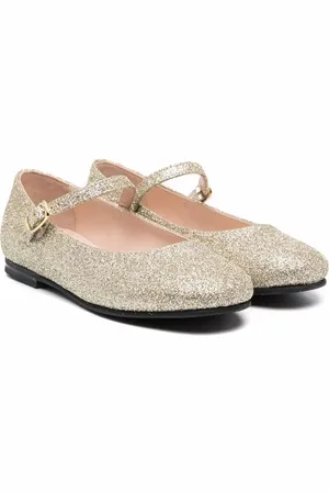 Il gufo Ballerinas in Glitter-Optik