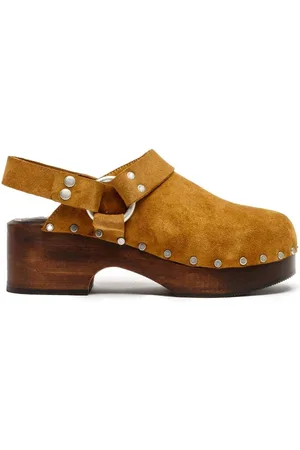 RE/DONE Mules aus Wildleder