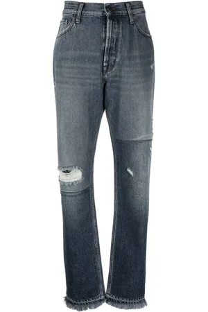 Jacob Cohen Distressed-Jeans mit geradem Bein