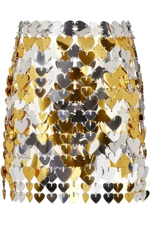 Paco rabanne Minirock aus Kettengeflecht