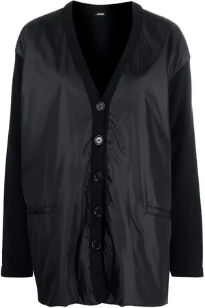 Aspesi Cardigan im Hybrid-Look
