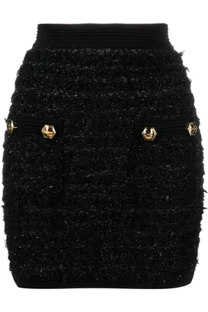Balmain Tweed-Minirock
