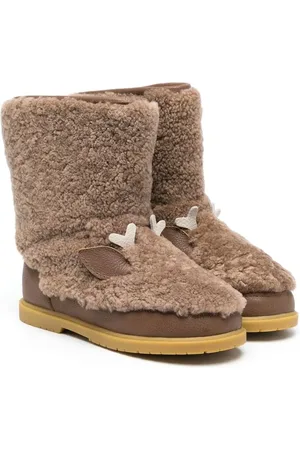 Donsje Stiefeletten aus Faux Fur
