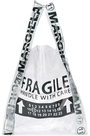 Maison Margiela Shopper mit "Fragile"-Print