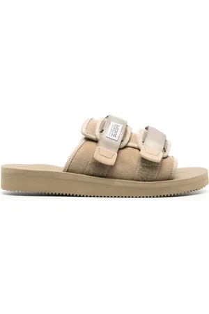 SUICOKE Pantoletten mit Logo-Patch