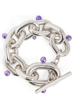 Paco rabanne Kettenarmband mit Perlen