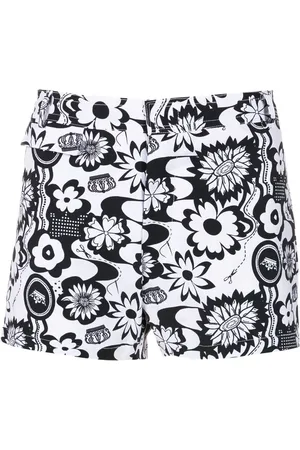 AMIR SLAMA Badeshorts mit grafischem Print