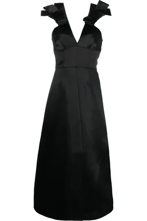 Jil Sander Midikleid mit Schleifendetail