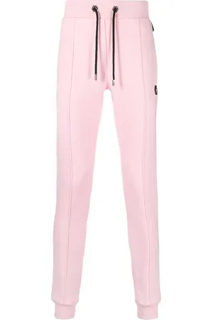Philipp Plein Schmale Jogginghose mit Logo-Patch