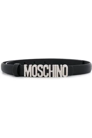 Moschino Gürtel mit Logo-Schild