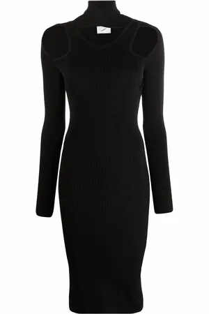 COPERNI Midikleid mit Cut-Outs