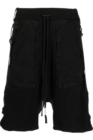 11 BY BORIS BIDJAN SABERI Cargo-Shorts mit tiefem Schritt