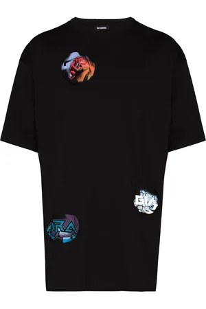 RAF SIMONS T-Shirt im Oversized-Look