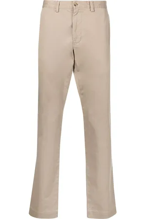 Ralph Lauren Gerade Hose mit Logo-Patch