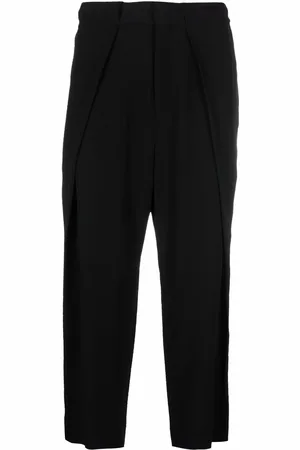 Balmain Cropped-Hose aus Krepp