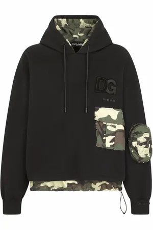 Dolce & Gabbana Hoodie mit Camouflage-Print