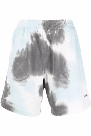 Msgm Sport-Shorts mit Batik-Print
