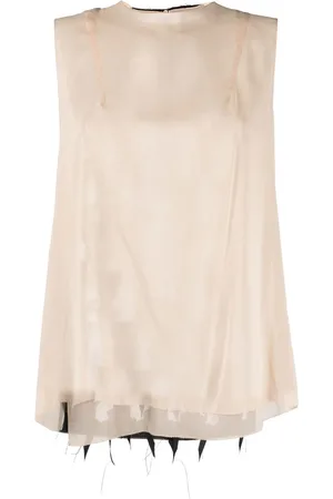 Maison Margiela Bluse mit Cut-Outs