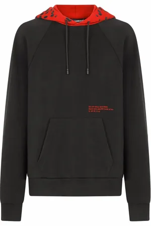 Dolce & Gabbana Eyes Talk Hoodie mit Leo-Kapuze