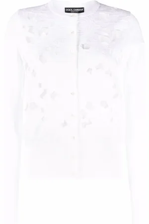 Dolce & Gabbana Cardigan mit Blumenstickerei