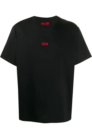 424 FAIRFAX T-Shirt mit Logo-Stickerei