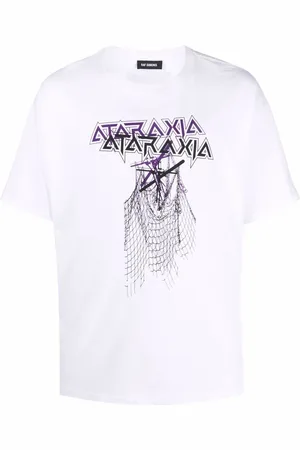 RAF SIMONS T-Shirt mit grafischem Print