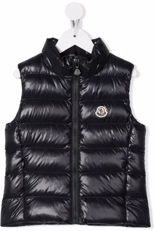 Moncler Gefütterte Weste mit Reißverschluss