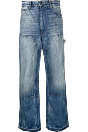 AMIRI Jeans mit Bleach-Effekt