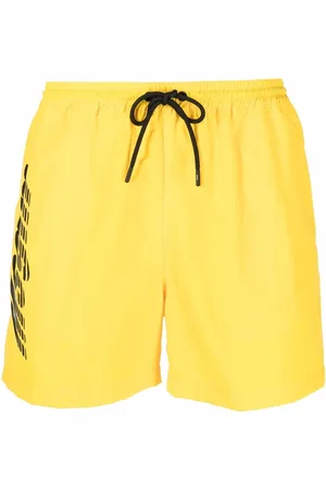 Msgm Badeshorts mit Logo-Print