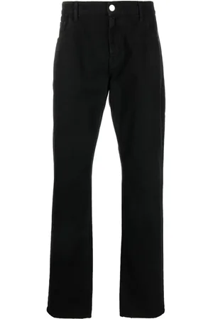 RAF SIMONS Halbhohe Straight-Leg-Jeans