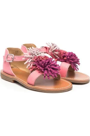GALLUCCI Sandalen mit Pompons