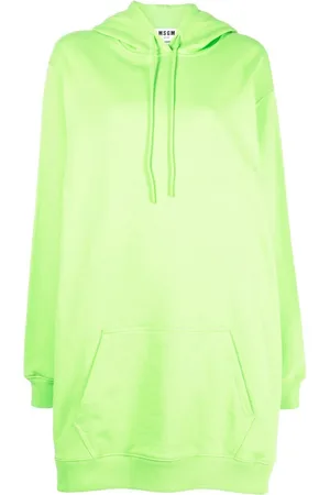 Msgm Kleid mit Logo-Print