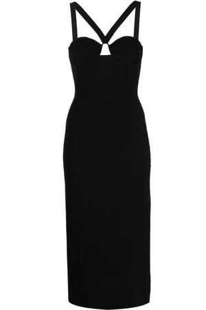 GALVAN Venus Midikleid