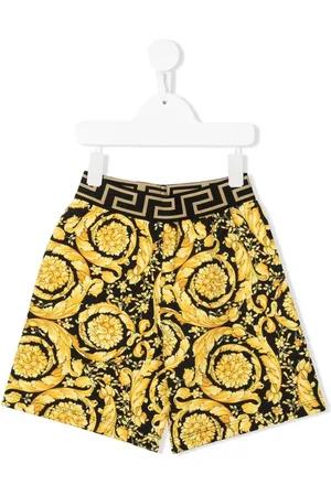 VERSACE Shorts mit barockem Print