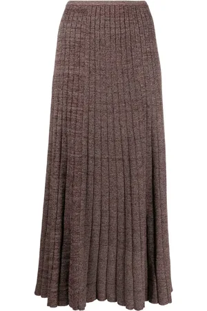 Tory Burch Midirock aus geripptem Strick