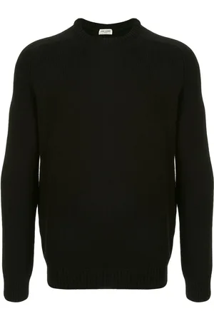 Saint Laurent Kaschmirpullover mit rundem Ausschnitt