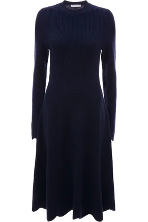 J.W.Anderson Midikleid mit Wellenkanten