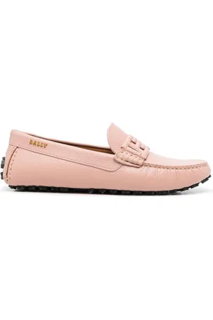 Bally Loafer mit Logo-Schild
