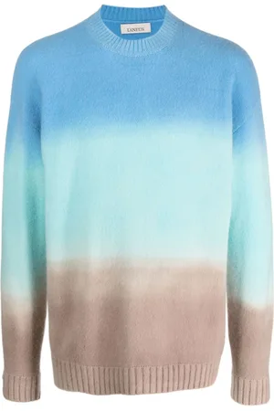 LANEUS Fein gestrickter Pullover