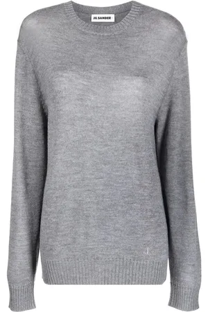 Jil Sander Fein gestrickter Pullover