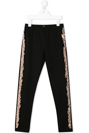 Le pandorine Gerüschte Hose mit Stretchbund