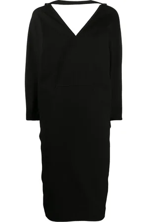 Rick Owens Midikleid mit V-Ausschnitt